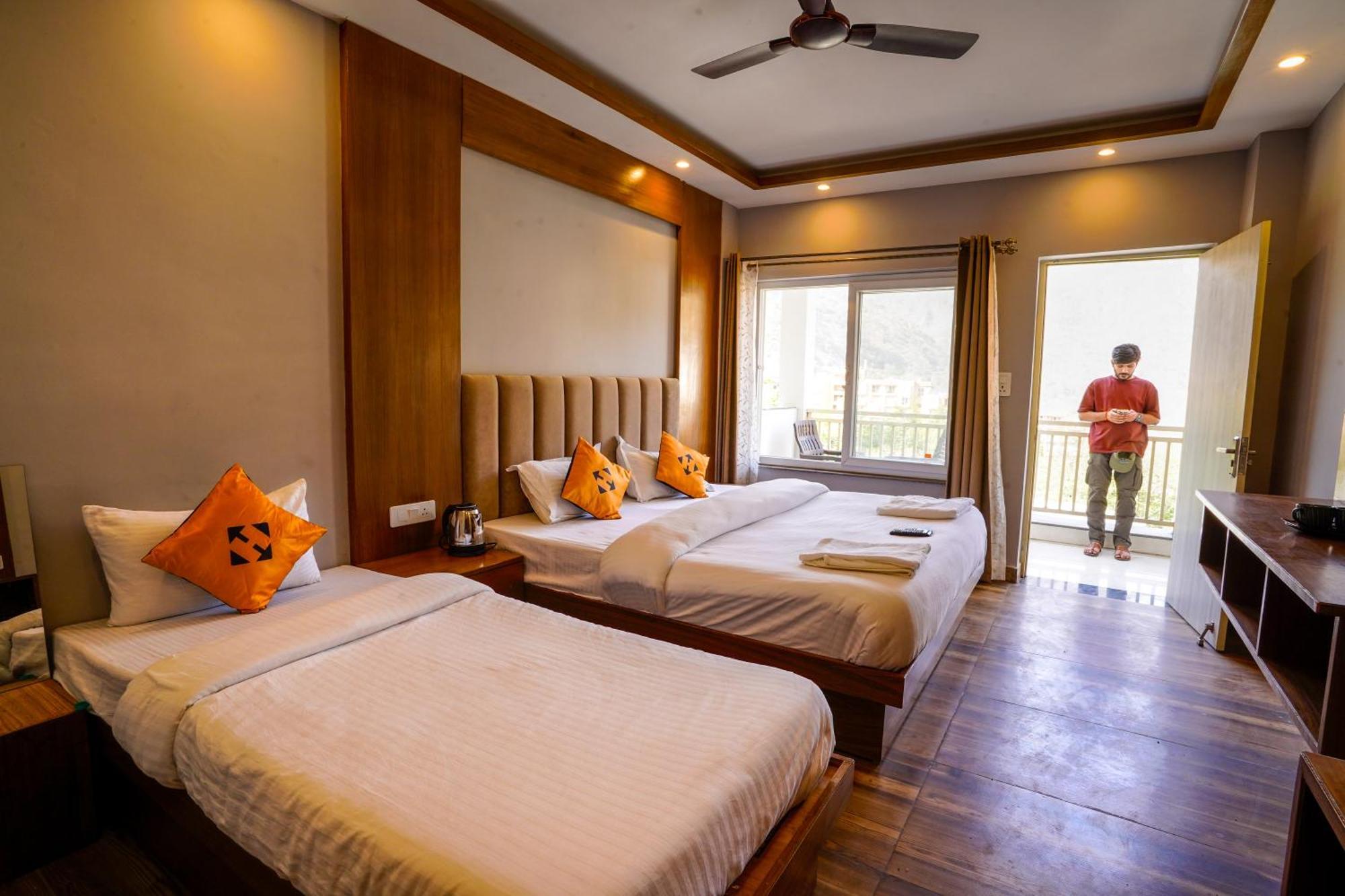 Hide-In Rishikesh, Laxman Jhula Pansiyon Dış mekan fotoğraf